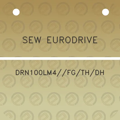 sew-eurodrive-drn100lm4fgthdh