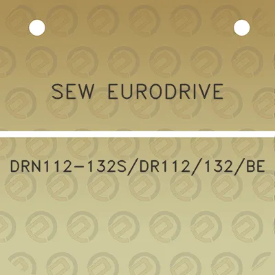 sew-eurodrive-drn112-132sdr112132be