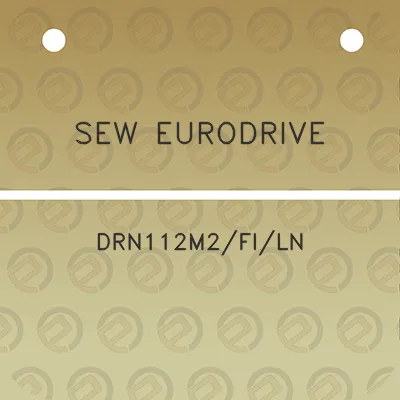 sew-eurodrive-drn112m2filn