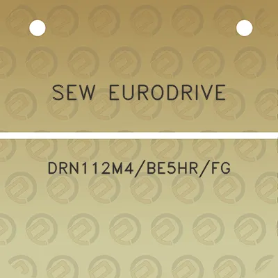 sew-eurodrive-drn112m4be5hrfg