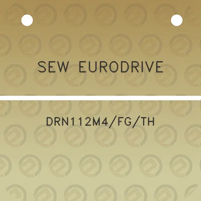 sew-eurodrive-drn112m4fgth