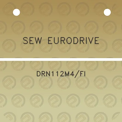 sew-eurodrive-drn112m4fi