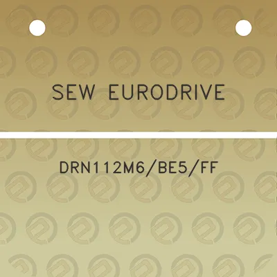 sew-eurodrive-drn112m6be5ff