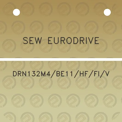 sew-eurodrive-drn132m4be11hffiv