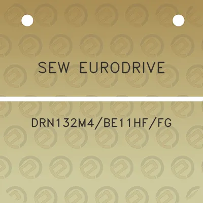 sew-eurodrive-drn132m4be11hffg