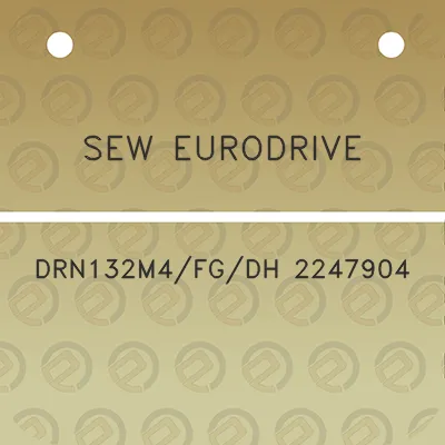 sew-eurodrive-drn132m4fgdh-2247904