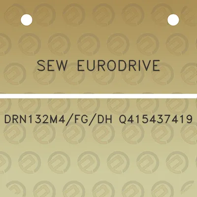 sew-eurodrive-drn132m4fgdh-q415437419