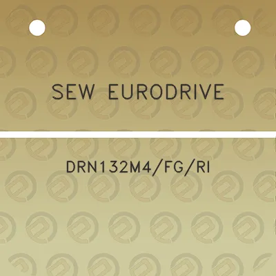 sew-eurodrive-drn132m4fgri