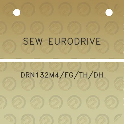 sew-eurodrive-drn132m4fgthdh