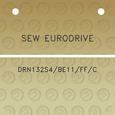 sew-eurodrive-drn132s4be11ffc