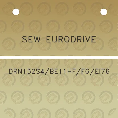 sew-eurodrive-drn132s4be11hffgei76