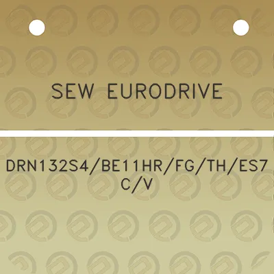 sew-eurodrive-drn132s4be11hrfgthes7cv