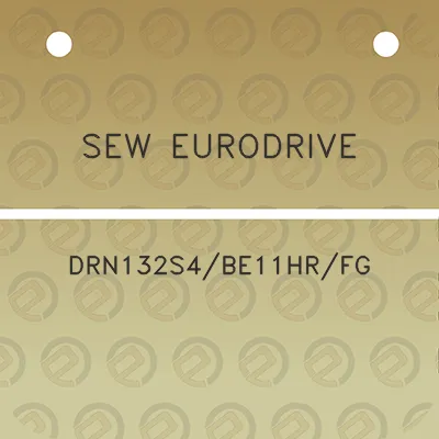 sew-eurodrive-drn132s4be11hrfg