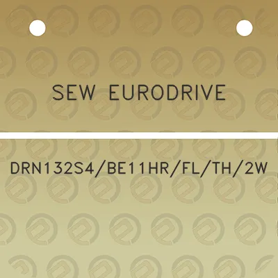 sew-eurodrive-drn132s4be11hrflth2w