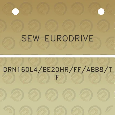 sew-eurodrive-drn160l4be20hrffabb8tf