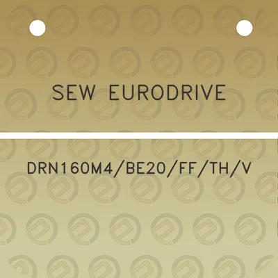 sew-eurodrive-drn160m4be20ffthv