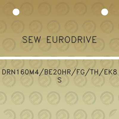 sew-eurodrive-drn160m4be20hrfgthek8s