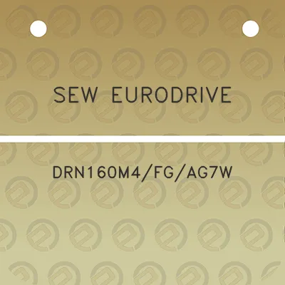 sew-eurodrive-drn160m4fgag7w