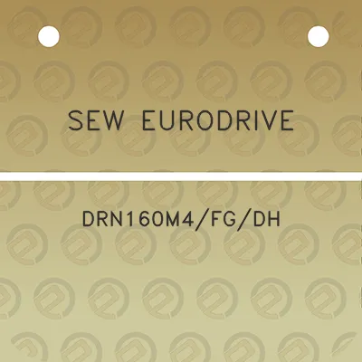 sew-eurodrive-drn160m4fgdh