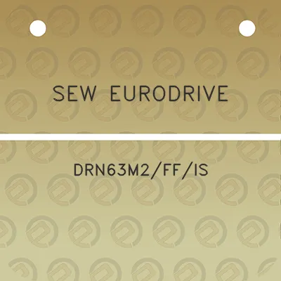 sew-eurodrive-drn63m2ffis