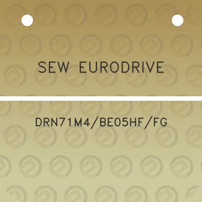 sew-eurodrive-drn71m4be05hffg