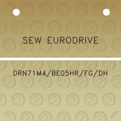 sew-eurodrive-drn71m4be05hrfgdh