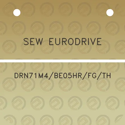 sew-eurodrive-drn71m4be05hrfgth