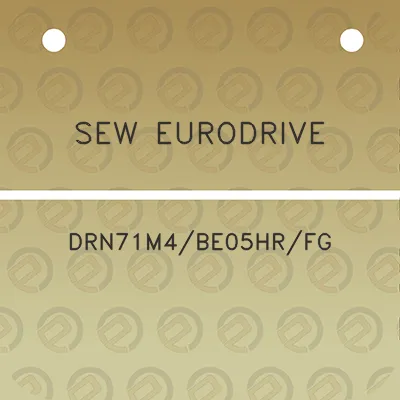 sew-eurodrive-drn71m4be05hrfg