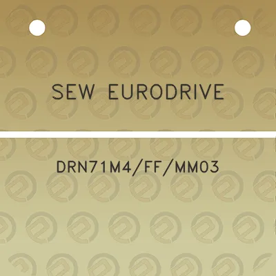 sew-eurodrive-drn71m4ffmm03