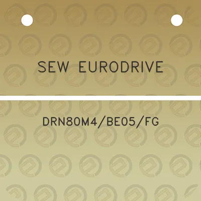 sew-eurodrive-drn80m4be05fg