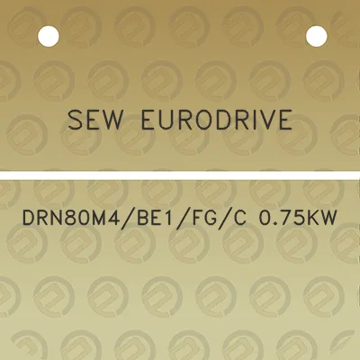 sew-eurodrive-drn80m4be1fgc-075kw