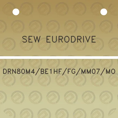 sew-eurodrive-drn80m4be1hffgmm07mo