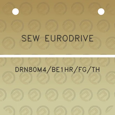 sew-eurodrive-drn80m4be1hrfgth