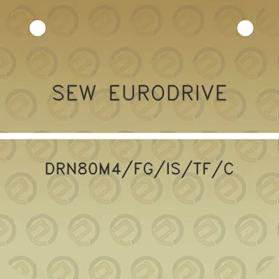 sew-eurodrive-drn80m4fgistfc