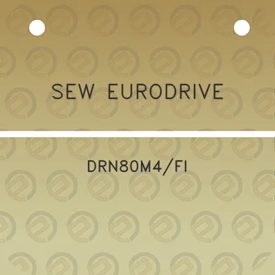 sew-eurodrive-drn80m4fi