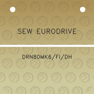 sew-eurodrive-drn80mk6fidh