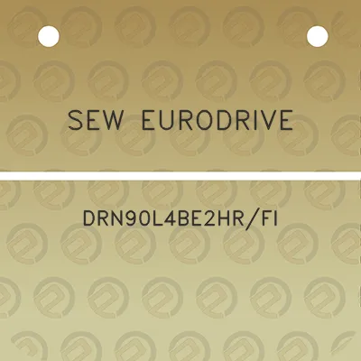 sew-eurodrive-drn90l4be2hrfi