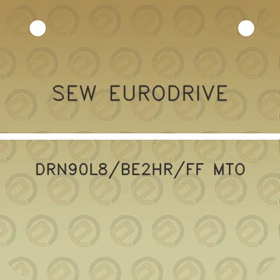 sew-eurodrive-drn90l8be2hrff-mto