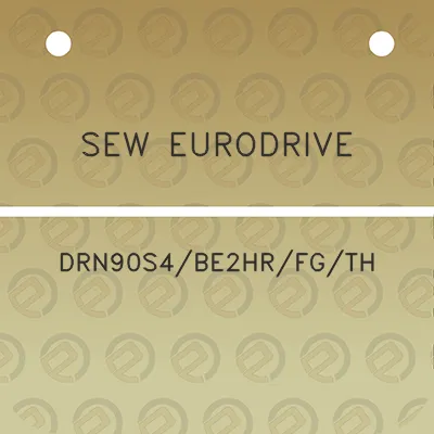 sew-eurodrive-drn90s4be2hrfgth