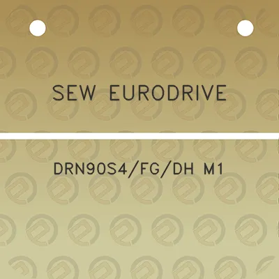 sew-eurodrive-drn90s4fgdh-m1