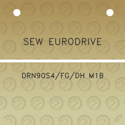 sew-eurodrive-drn90s4fgdh-m1b