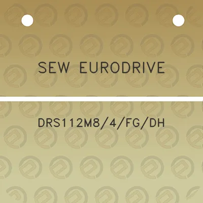 sew-eurodrive-drs112m84fgdh