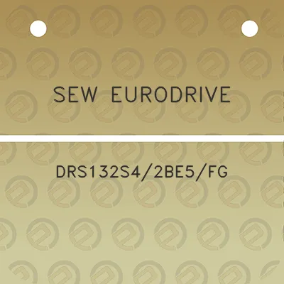 sew-eurodrive-drs132s42be5fg