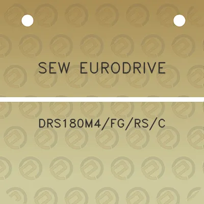 sew-eurodrive-drs180m4fgrsc