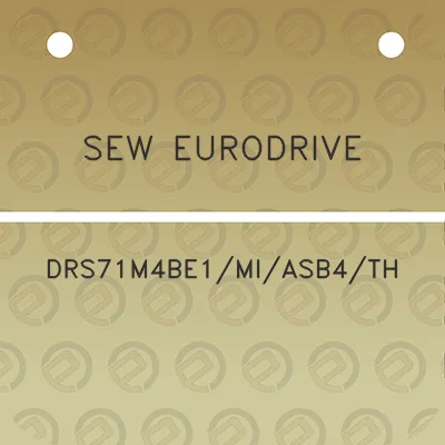 sew-eurodrive-drs71m4be1miasb4th