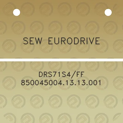 sew-eurodrive-drs71s4ff-8500450041313001