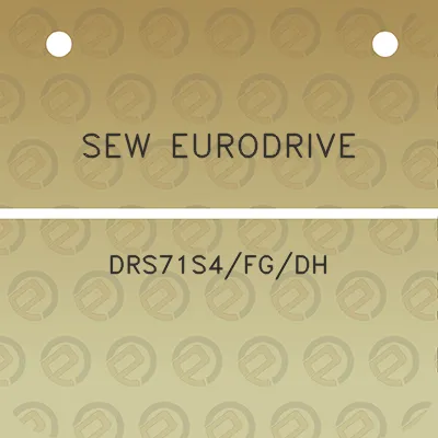 sew-eurodrive-drs71s4fgdh