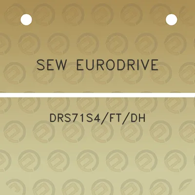 sew-eurodrive-drs71s4ftdh