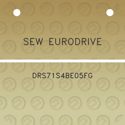 sew-eurodrive-drs71s4be05fg