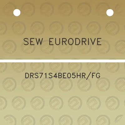 sew-eurodrive-drs71s4be05hrfg